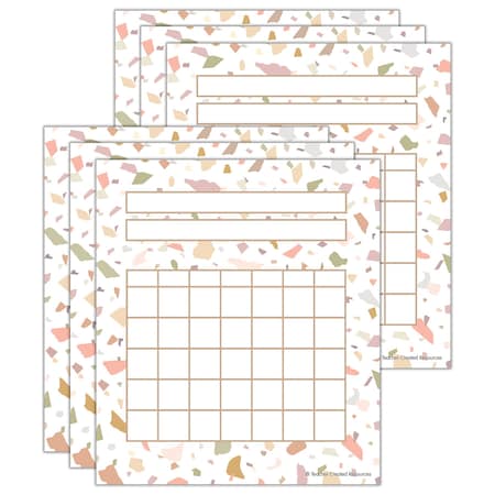Teacher Created Resources Terrazzo Tones Incentive Charts, 216PK 7223
